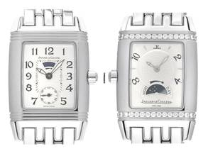 Thumbnail von Jaeger-LeCoultre Reverso Duetto Dia Ref.296.8.73 2007 Full Set wie Neu Vintage