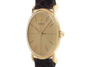 Thumbnail von Corum Classic Ultra Thin Vintage 18kt Ref.5329-1 1963 Full Set sehr gut Vintage