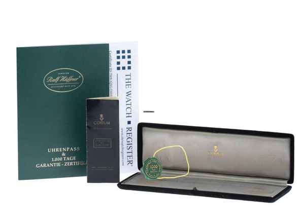  Corum Classic Ultra Thin Vintage 18kt Ref.5329-1 1963 Full Set sehr gut Vintage 