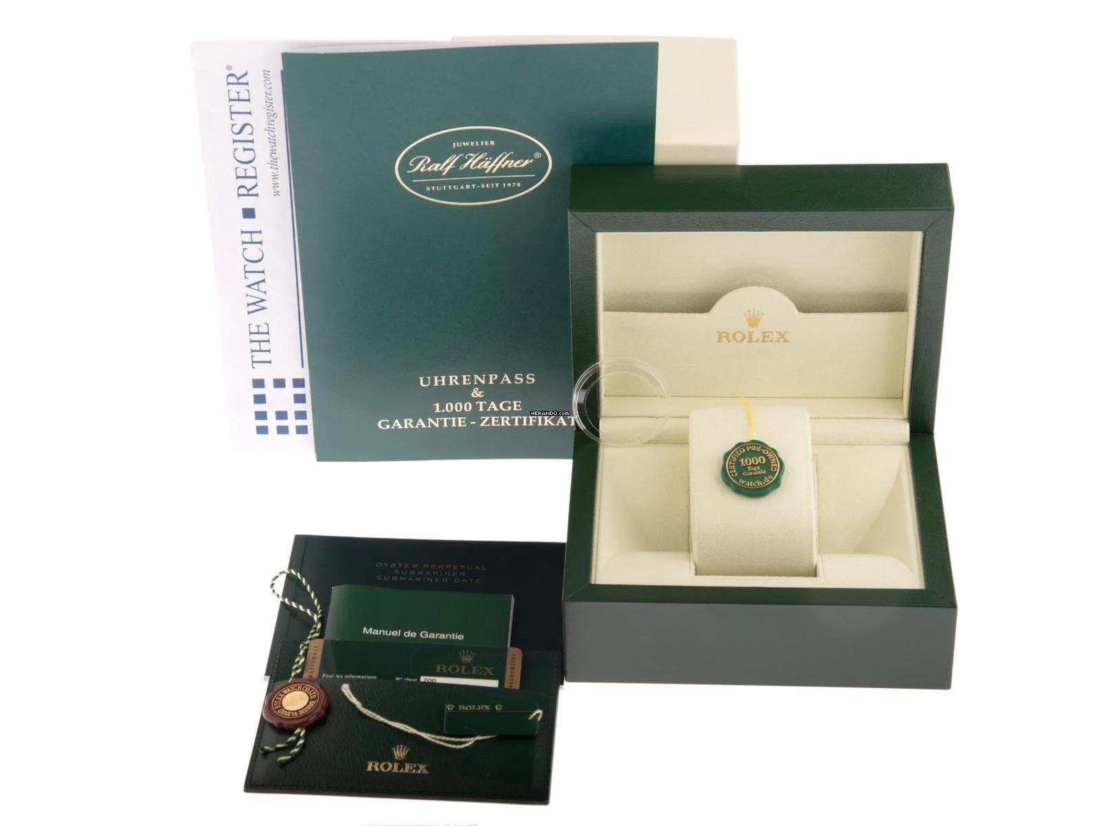  Rolex Submariner Date Ref.116610LN 2013 Full Set wie Neu Vintage 