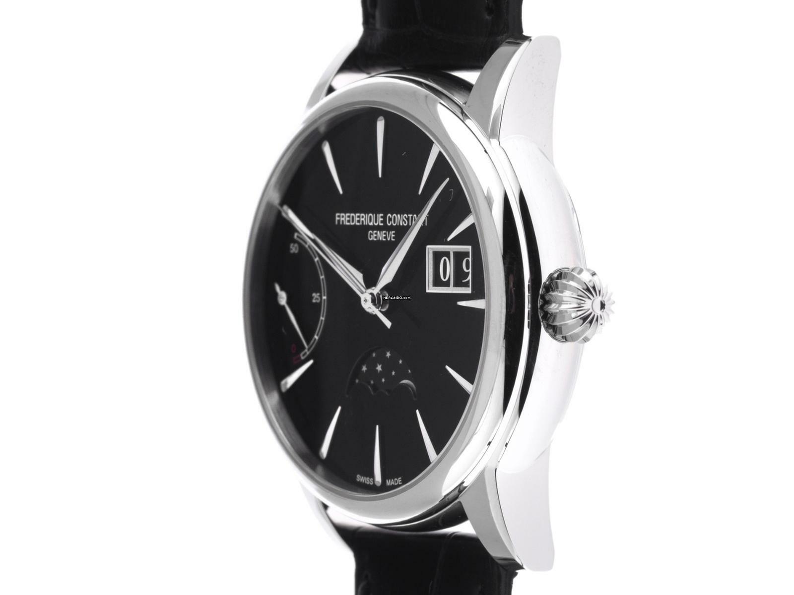  Frederique Constant Big Date Ref.FC-735B3H6 Full Set Neu 