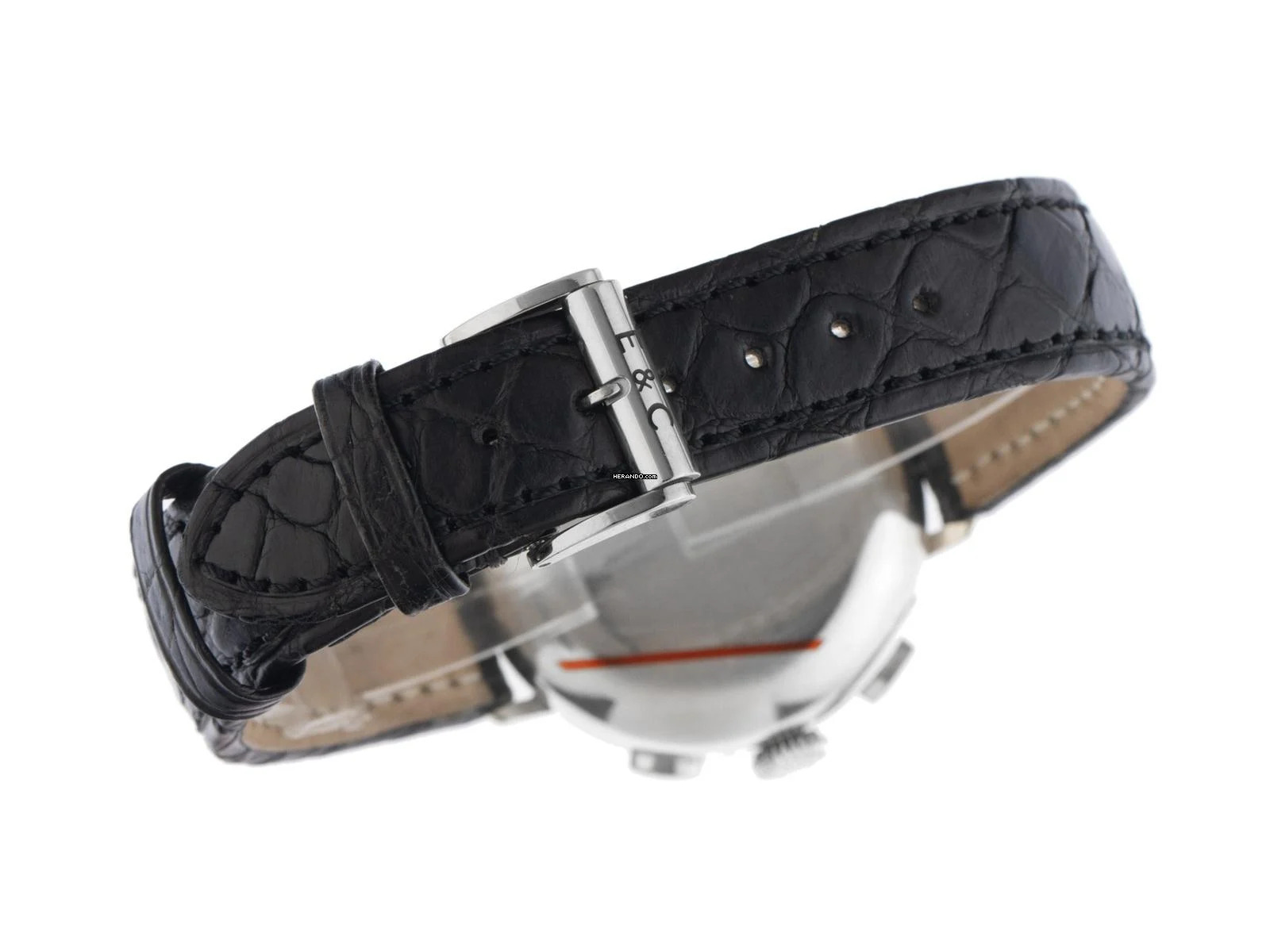 Thumbnail von Eberhard & Co. Eberhard-Chronographe 14 1985 Full Set sehr gut Vintage