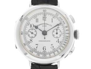 Thumbnail von Eberhard & Co. Eberhard-Chronographe 14 1985 Full Set sehr gut Vintage