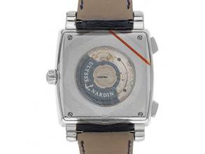 Thumbnail von Ulysse Nardin Quadrato Dual Time GMT Ref.243-92 2006 Full Set wie Neu Vintage