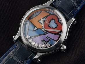 Thumbnail von Chopard Happy Sport Diamanten Ref.278559-3020 2025 Full Set Ungetragen