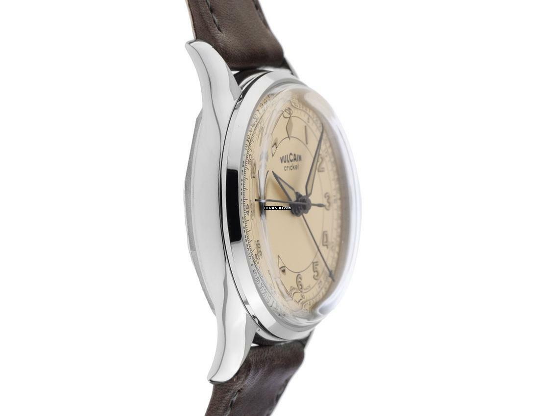 Thumbnail von Vulcain Cricket Classique Ref.100269B77.BAC313 2025 Full Set Neu