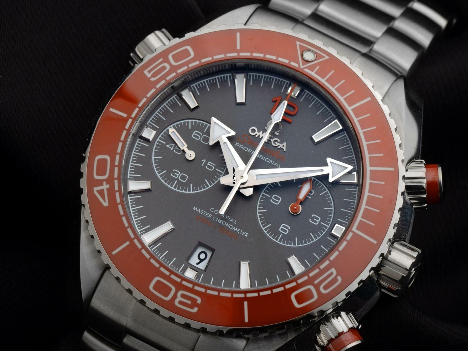 Omega Seamaster Planet Ocean Chronograph 600m Ref.215.30.46.51.99.001 2025 Full Set Ungetragen