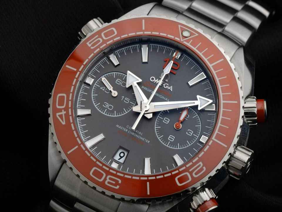  Omega Seamaster Planet Ocean Chronograph 600m Ref.215.30.46.51.99.001 2025 Full Set Ungetragen 