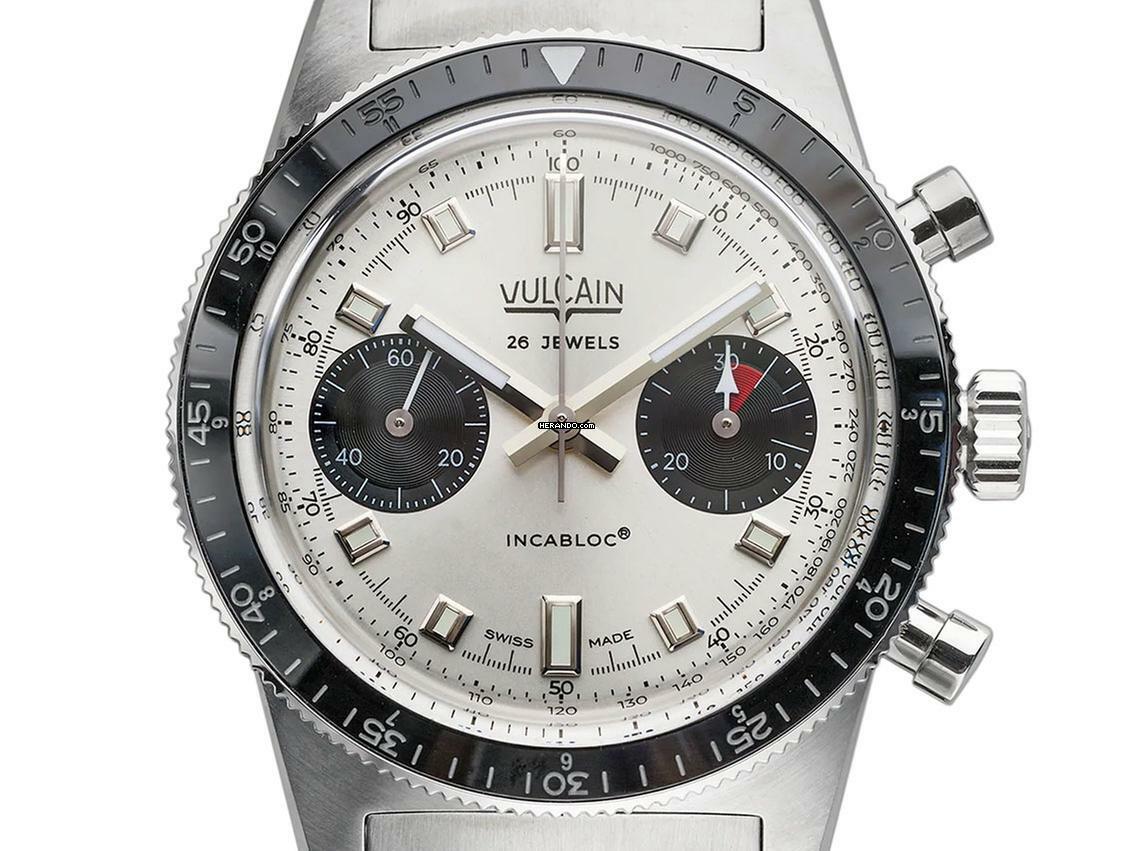  Vulcain Skindiver Chronograph Ref.590176A57.BHM286 2025 Full Set Neu 