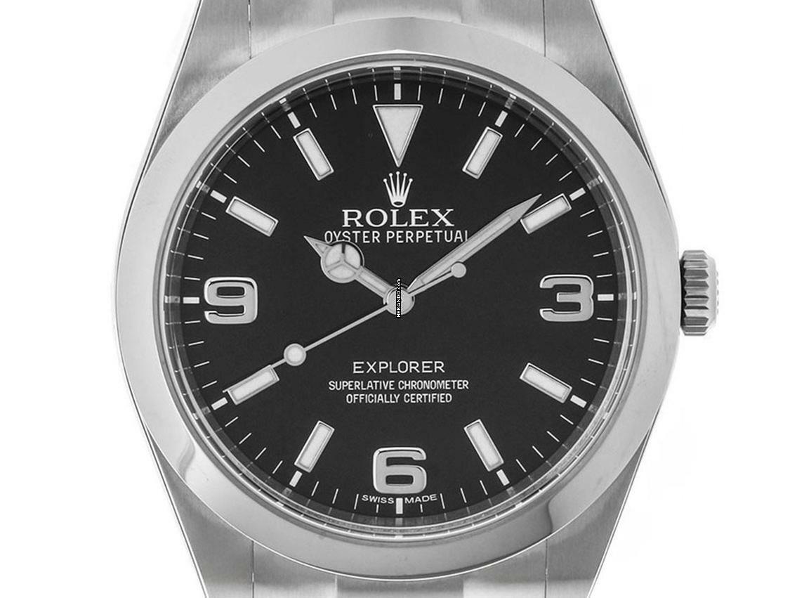 Rolex Explorer I Ref.214270 2010 Box&Beschreibung wie Neu Vintage