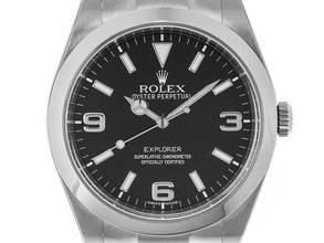 Thumbnail von Rolex Explorer I Ref.214270 2010 Box&Beschreibung wie Neu Vintage