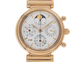 Thumbnail von IWC Da Vinci Perpetual Calendar Kalender Ref.3750 1998 Full Set wie Neu Vintage