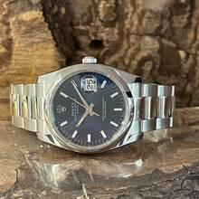 Thumbnail von Rolex Oyster Perpetual Date 34 Stahl - blaues Blatt - Ref. 115200