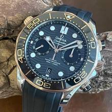 Thumbnail von Omega Seamaster Diver 300 M Seamaster Diver Chrono Sedna Gold - FULLSET 2021 - Ref. 21022445101001
