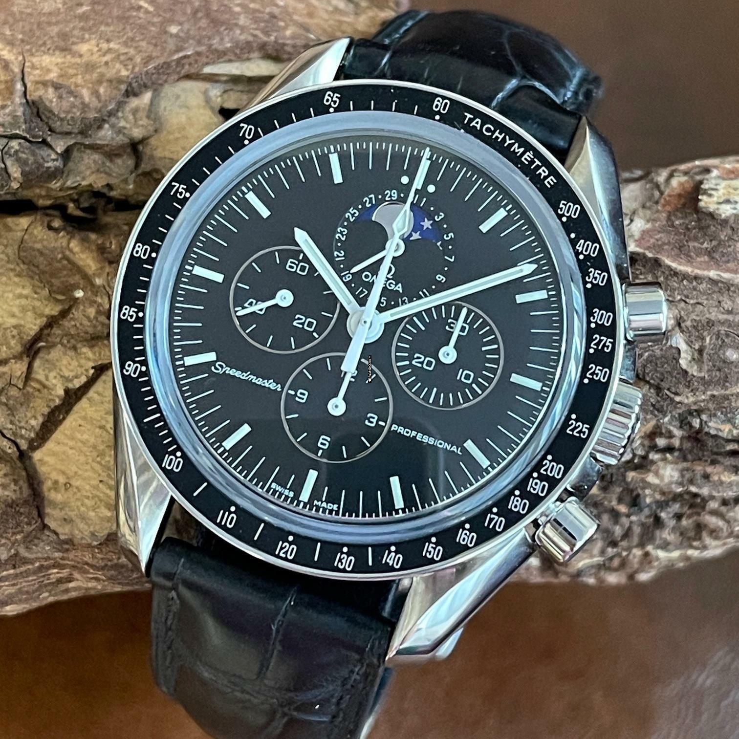 Omega Speedmaster Moonwatch - Datum-Mondphase - FULLSET 2024 - Ref. 38765031