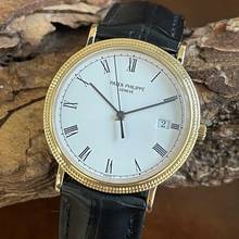 Thumbnail von Patek Philippe Calatrava Calatrava - Clous de Paris - FULLSET 1990 - Ref. 3944 Revision in 2022 - Clous de Paris