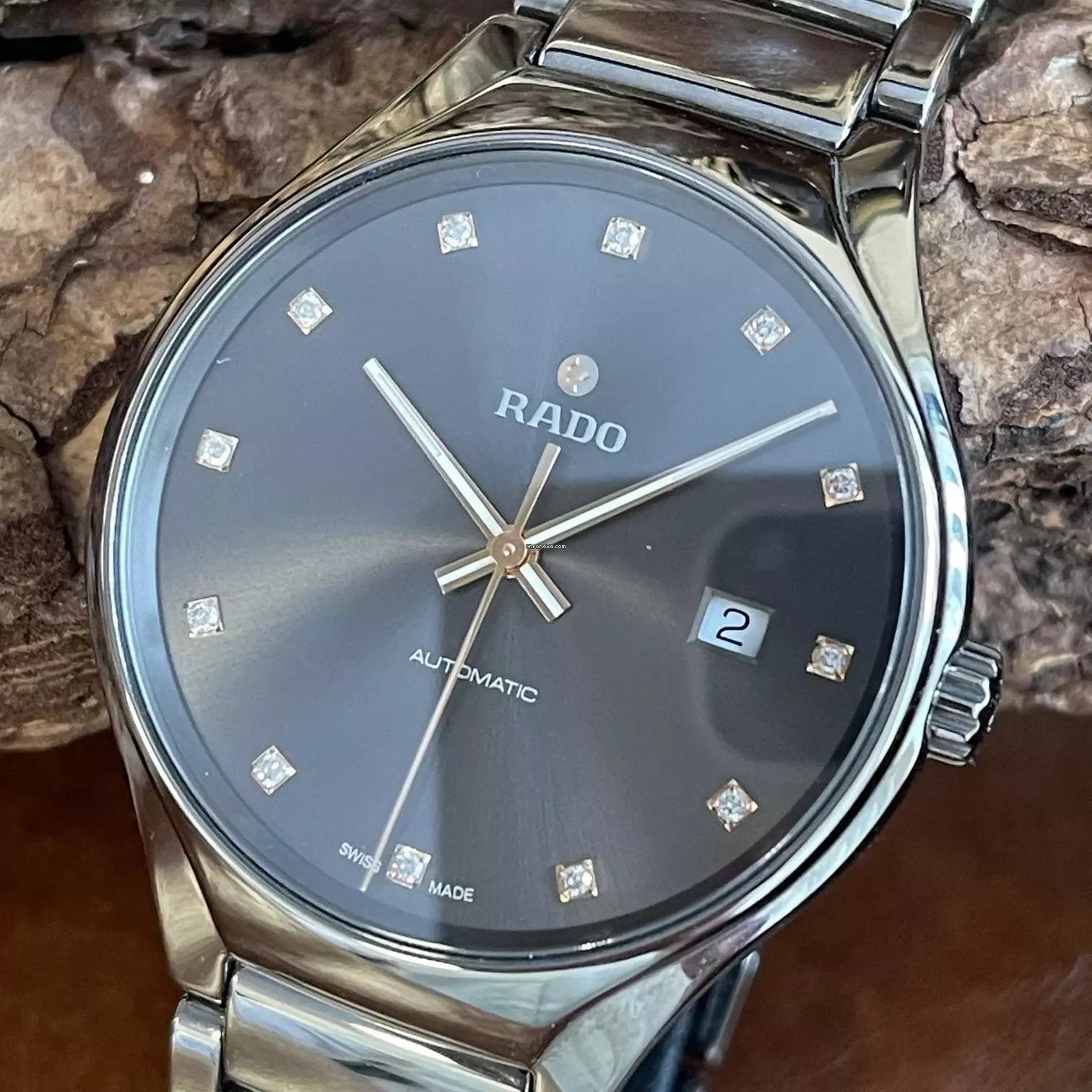  Rado True Automatic Diamonds - Box und Papiere - Ref. R27057732 