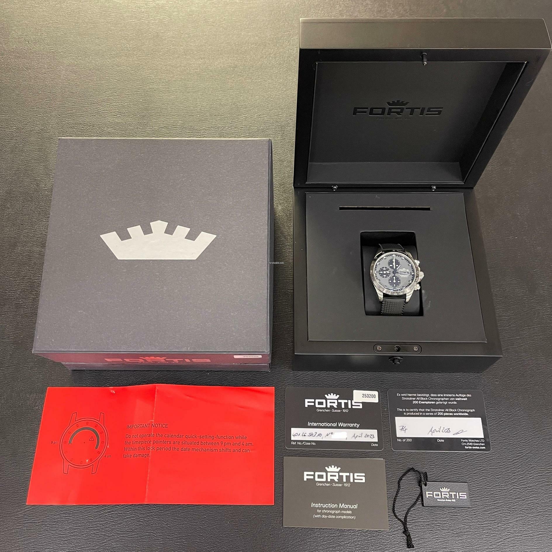 Thumbnail von Fortis Stratoliner Ltd.Ed. - Full Set 2023 - Ref. 401.26.141 Limited Edition 74/200