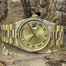 Thumbnail von Rolex Day-Date 36 Day-Date 36 - Factory Diamant Roman Dial - Ref. 18238