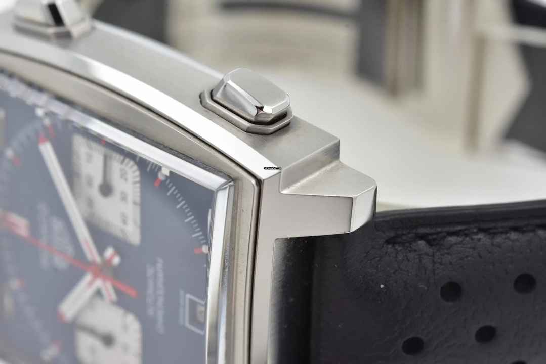  TAG Heuer Monaco Calibre 11 Chronograph Calibre 11 Blue CAW211P 