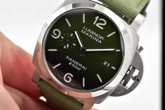 Thumbnail von Panerai Luminor Marina eSteel Verde Smeraldo PAM 1356 Green Dial