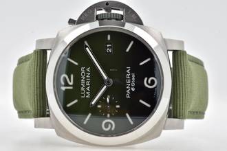 Thumbnail von Panerai Luminor Marina eSteel Verde Smeraldo PAM 1356 Green Dial