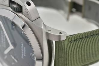 Thumbnail von Panerai Luminor Marina eSteel Verde Smeraldo PAM 1356 Green Dial