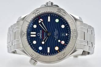 Thumbnail von Omega Seamaster 300 Professional Chronometer Blue Dial Beijing 2022 52230422003001