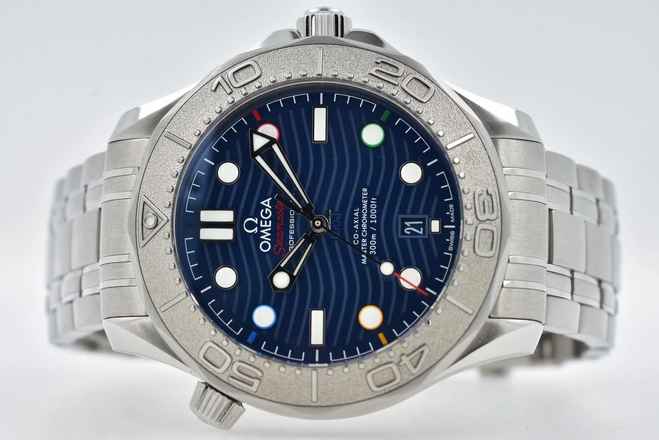  Omega Seamaster 300 Professional Chronometer Blue Dial Beijing 2022 52230422003001 