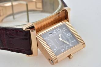 Thumbnail von Jaeger-LeCoultre Reverso Classique Classic 250.8.86 18k Rosé Gold Full Set JLC Service 01/2025