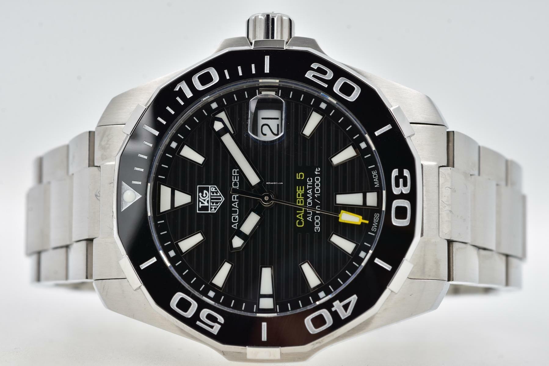  TAG Heuer Aquaracer 300M Calibre 5 WAY211A 