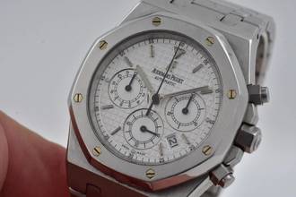 Thumbnail von Audemars Piguet Royal Oak Chronograph 25860ST.OO.1110ST.05 Silver Dial 39mm