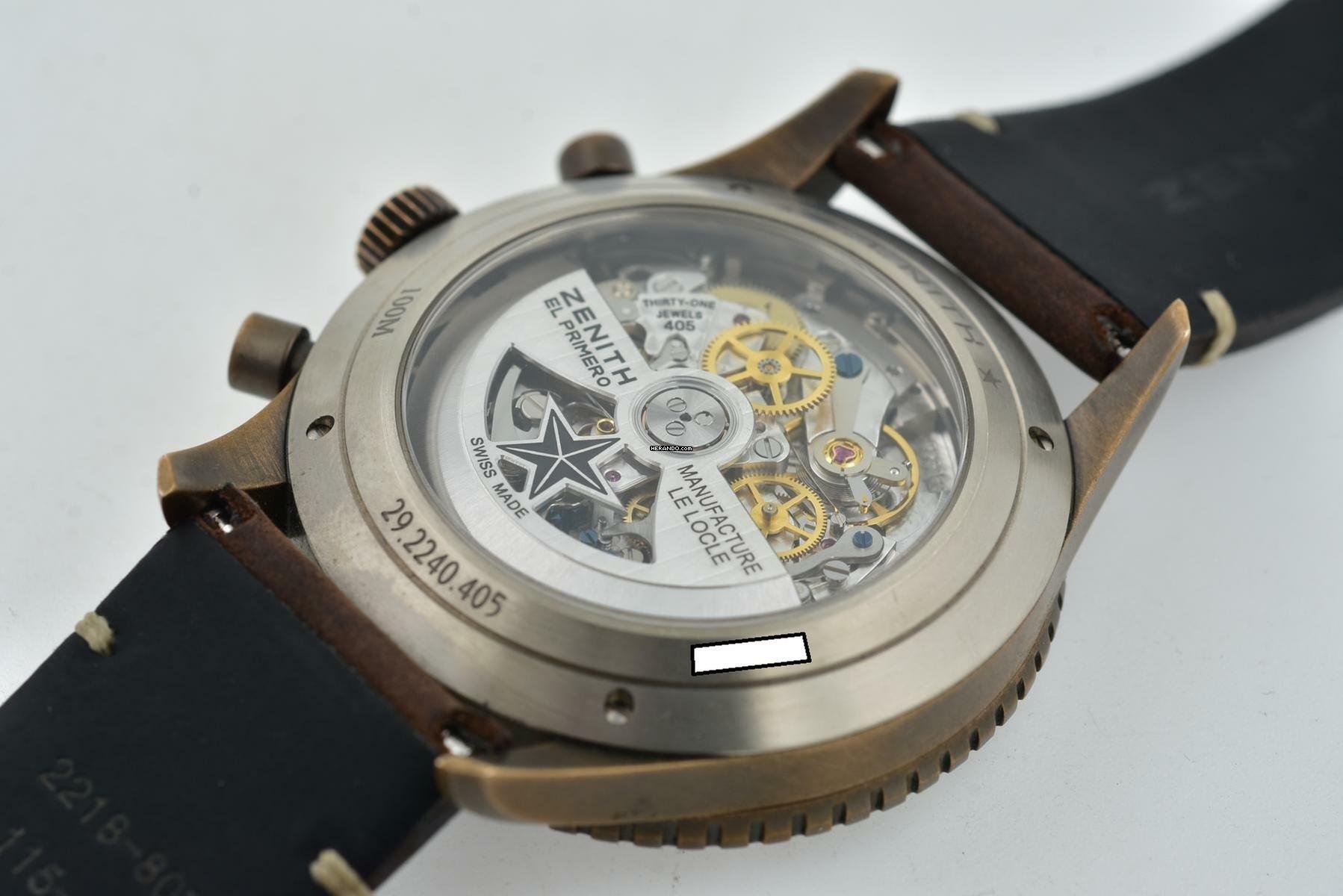 Thumbnail von Zenith Cronometro Tipo Cp-2 Flyback 29.2240.405 Bronze Brown Dial