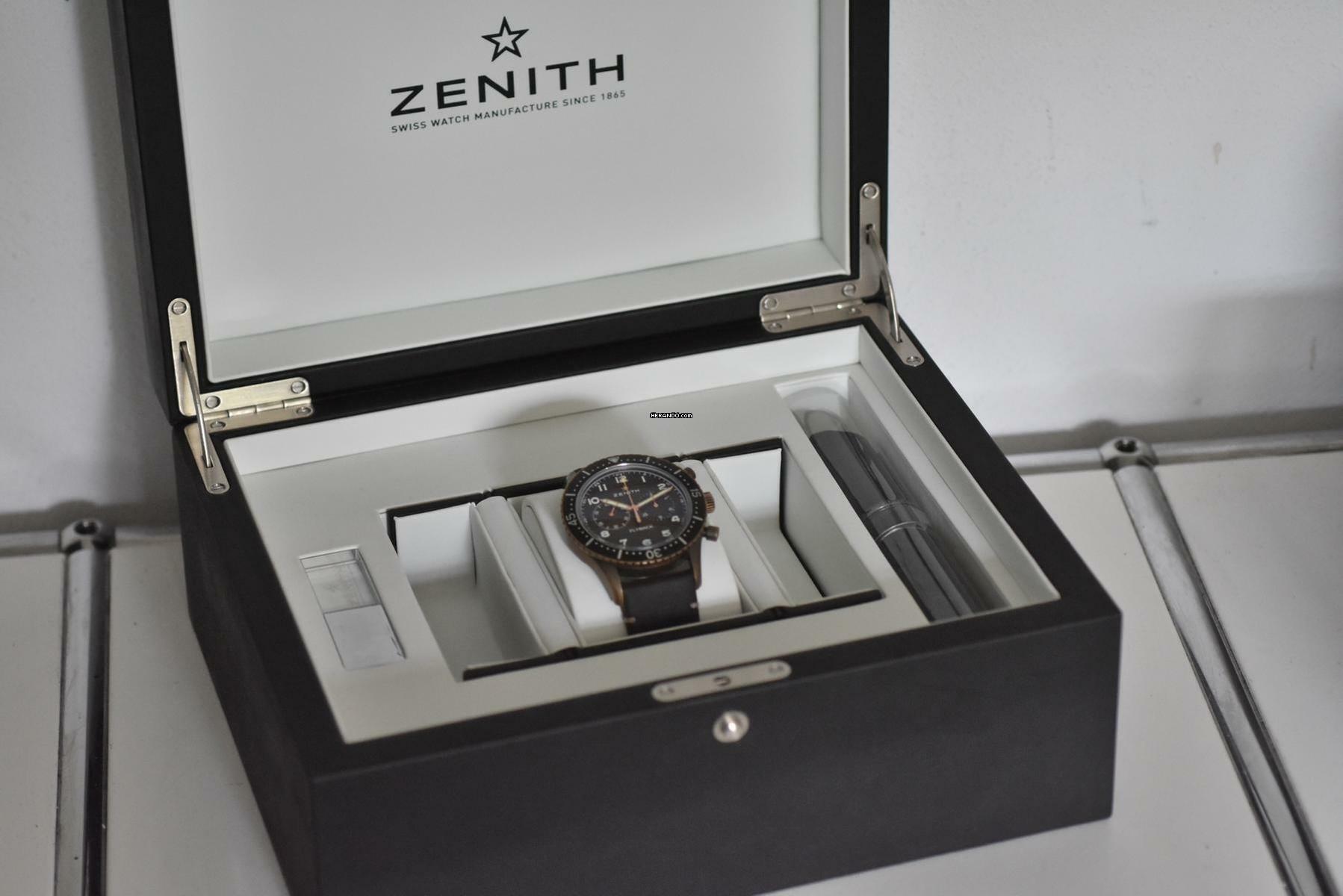 Thumbnail von Zenith Cronometro Tipo Cp-2 Flyback 29.2240.405 Bronze Brown Dial
