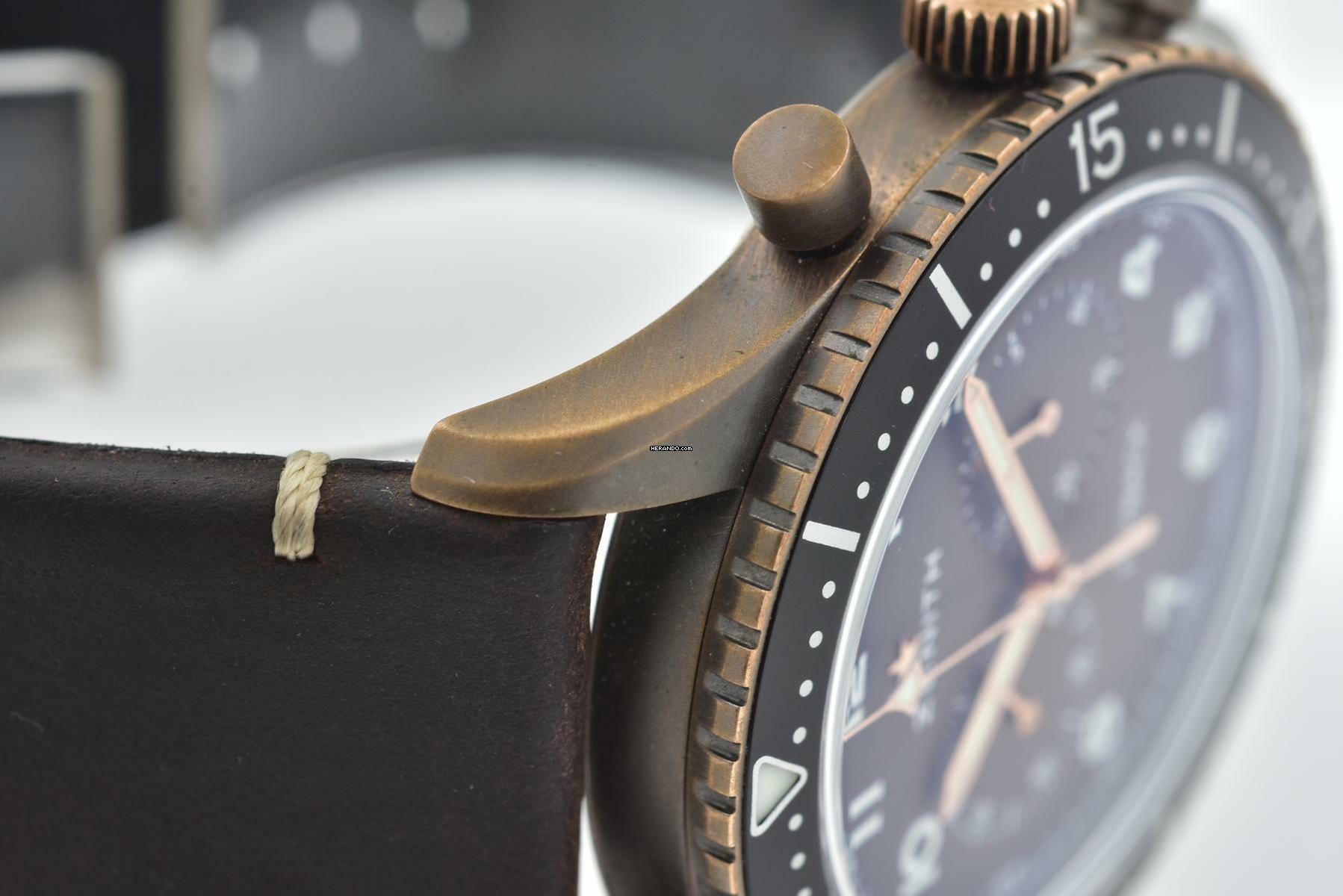 Thumbnail von Zenith Cronometro Tipo Cp-2 Flyback 29.2240.405 Bronze Brown Dial