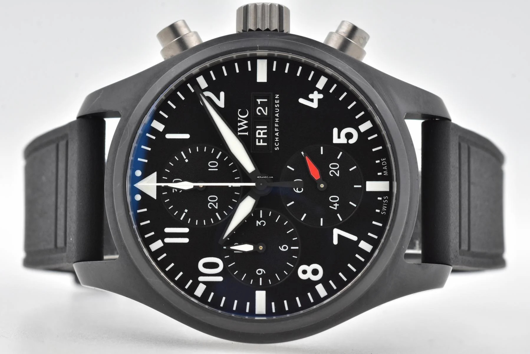 IWC Fliegeruhr Chronograph Top Gun Fliegerchronograph Pilots Chronograph Top Gun 41 IW389401
