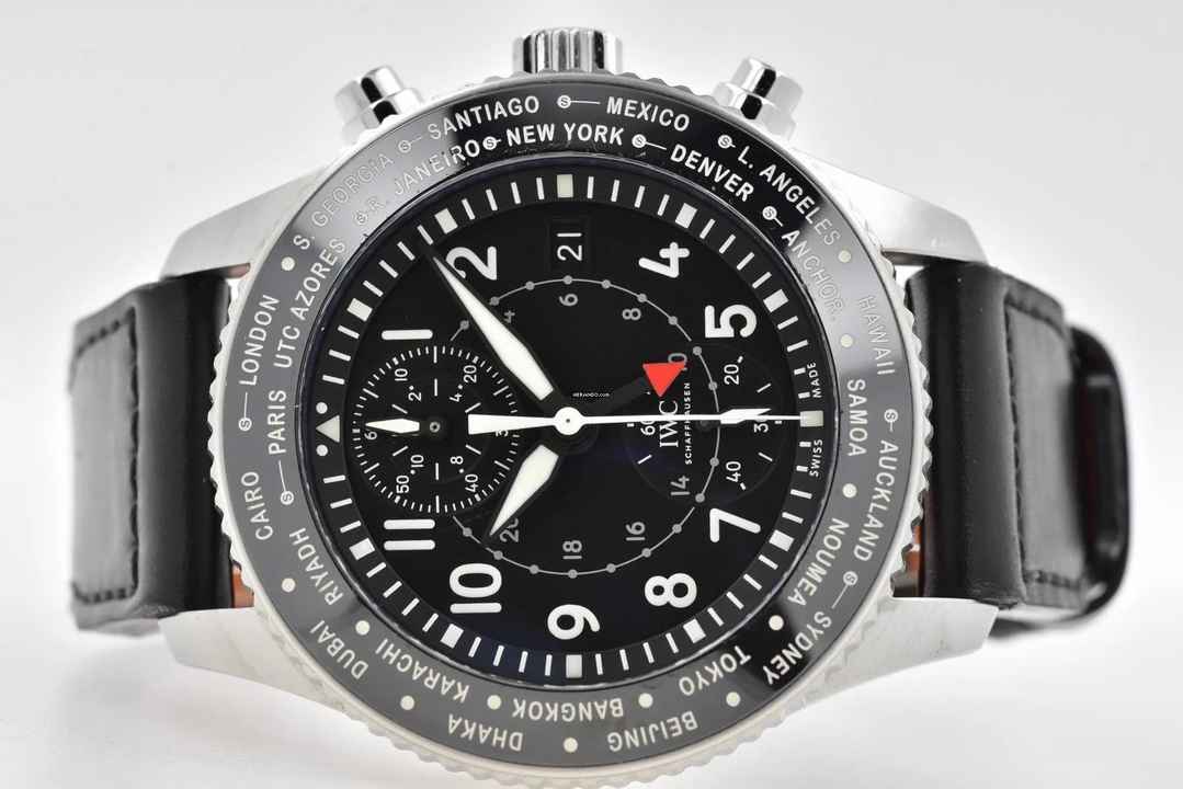  IWC Pilot Timezoner Pilot's Timezoner Chronograph IW395001 World Timer 