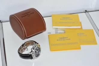 Thumbnail von Breitling Chronomat 44 B01 AB0110AA Chronograph Diamond Bezel