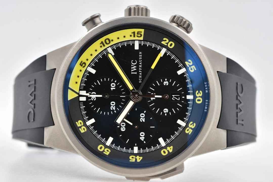  IWC Aquatimer Chronograph Split Minute Chronograph Titan IW372304 IWC Service 2025 