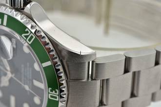 Thumbnail von Rolex Submariner Date 50th 16610LV Full Set LC170 Stickers Stickered