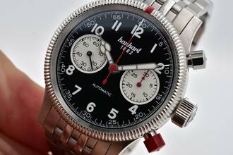 Thumbnail von Hanhart Pioneer Mk II Reverse Panda Chronograph 716.211