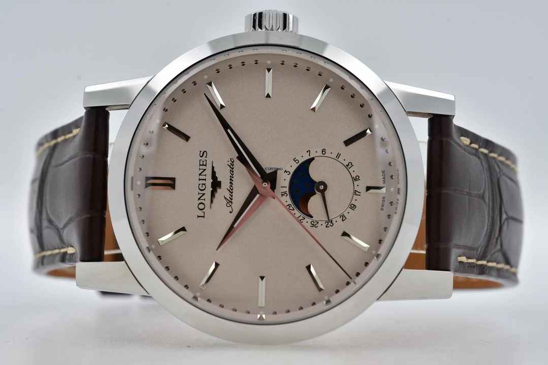  Longines Heritage 1832 Collection Pilots Watch L48264922 Silver Dial 40mm 