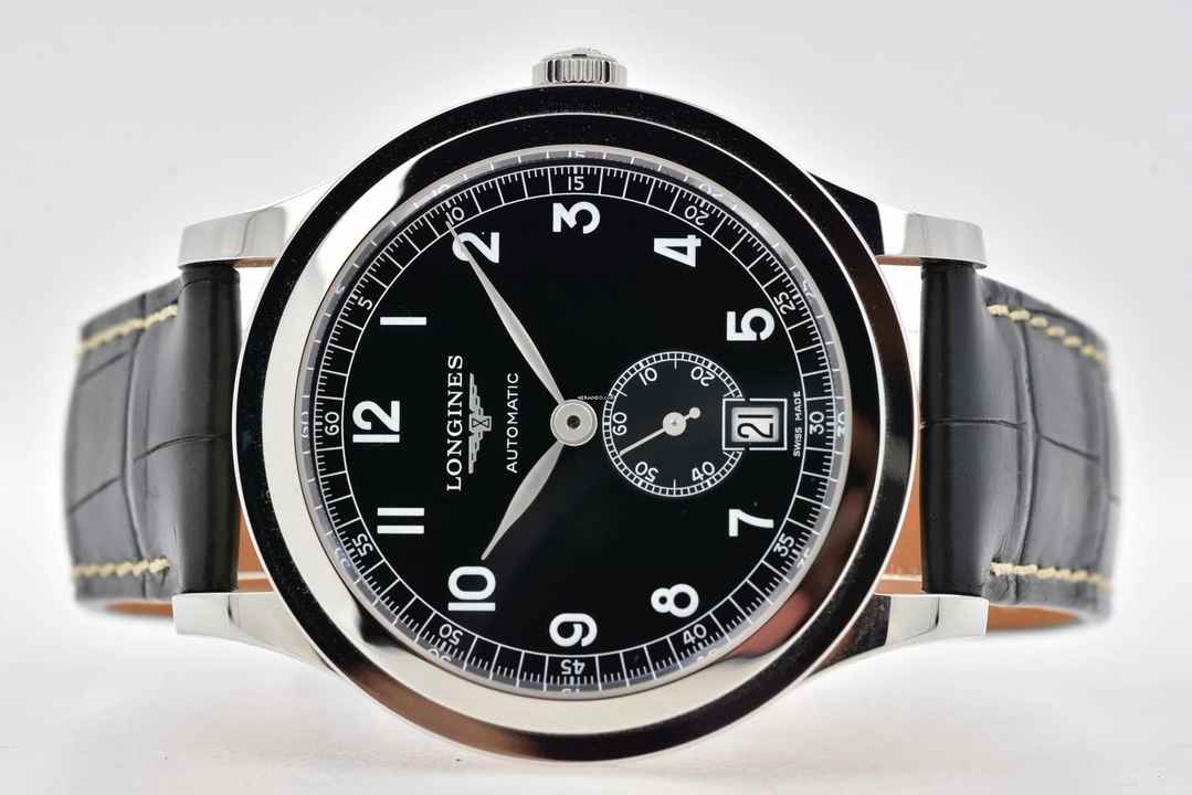  Longines Heritage 1940 Collection Pilots Watch L27674532 Black Dial 40mm 