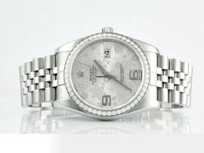 Thumbnail von Rolex Datejust 36 36mm 116244 2010 Lc100 Stahl Weissgold 750 Diamanten Automatik Stainless Steel 18kt White Gold Jubilé-band Chronometer Oyster