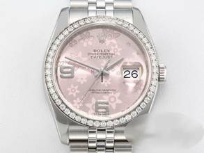 Thumbnail von Rolex Datejust 36 36mm 116244 2009 Lc100 Stahl Weissgold 750 Diamanten Automatik Stainless Steel 18kt White Gold Jubilé-band Chronometer Oyster