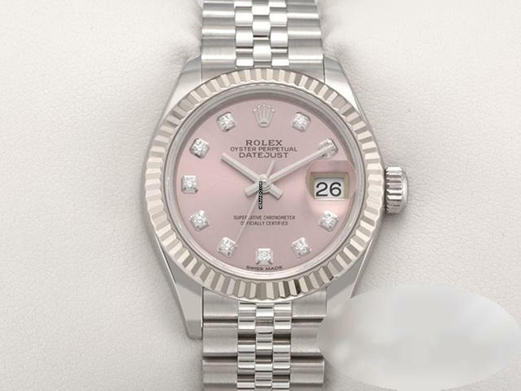 Rolex Lady-Datejust 28 279174 2019 Edelstahl Weissgold 750 Diamanten Automatik Stainless Steel 18kt White Gold Jubilé-band Chronometer Oyster