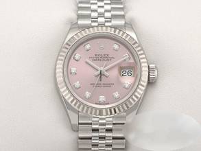 Thumbnail von Rolex Lady-Datejust 28 279174 2019 Edelstahl Weissgold 750 Diamanten Automatik Stainless Steel 18kt White Gold Jubilé-band Chronometer Oyster
