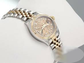 Thumbnail von Rolex Lady-Datejust 179173 2011 Stahl Gelbgold 750 Diamanten Automatik Stainless Steel 18kt Yellow Gold Jubilé-band Chronometer Oyster