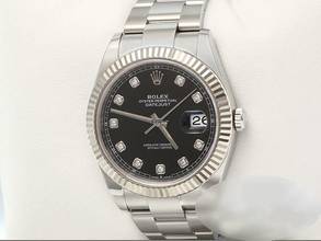 Thumbnail von Rolex Datejust 41 126334 2023 Stahl Weißgold Diamanten Automatik Stahl Gold Stainless Steel 18kt White Gold Jubilé-band Chronomter Oyster Black Dial