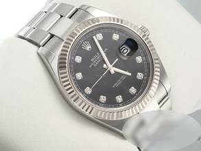 Thumbnail von Rolex Datejust 41 126334 2023 Stahl Weißgold Diamanten Automatik Stahl Gold Stainless Steel 18kt White Gold Jubilé-band Chronomter Oyster Black Dial